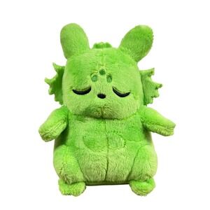 Sanshee Rain World Saint Slugpup Plush Green 8" Gaming Plushie Collectible Gift